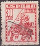 Spain 1948 Characters 30 CTS Red Edifil 1034. 1034 3. Uploaded by susofe